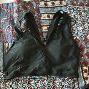 Women's Black Sports Bra